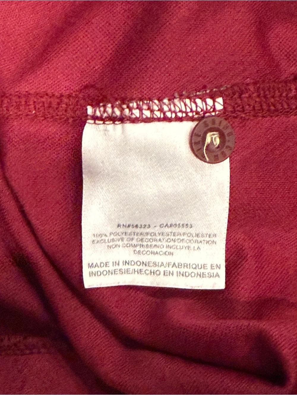 Vtg Nike Florida State Seminoles FSU Red Dri Fit Short Sleeve Polo Shirt Mens XL